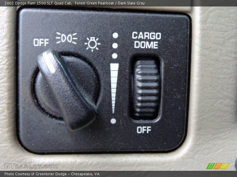 Forest Green Pearlcoat / Dark Slate Gray 2002 Dodge Ram 1500 SLT Quad Cab