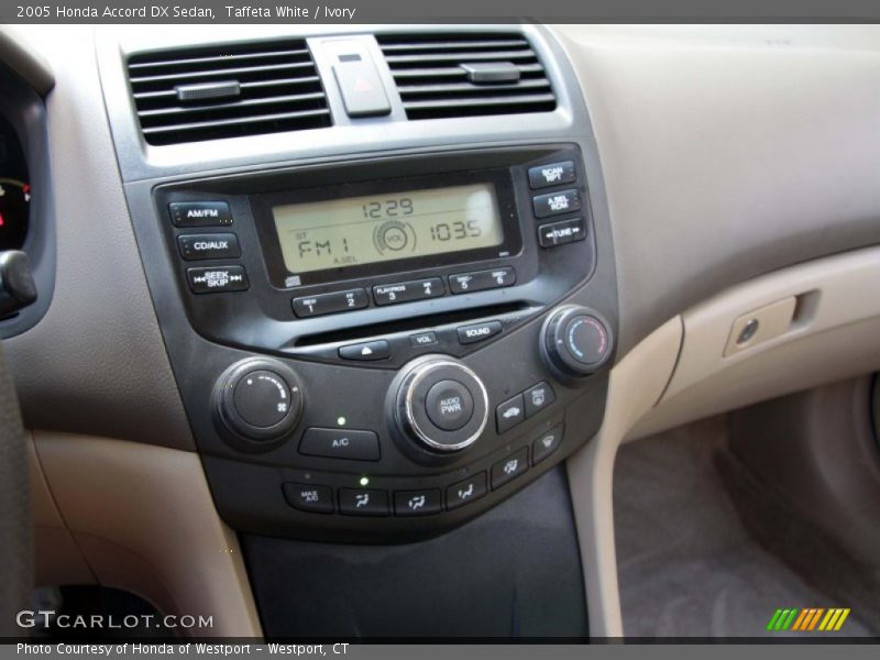 Taffeta White / Ivory 2005 Honda Accord DX Sedan