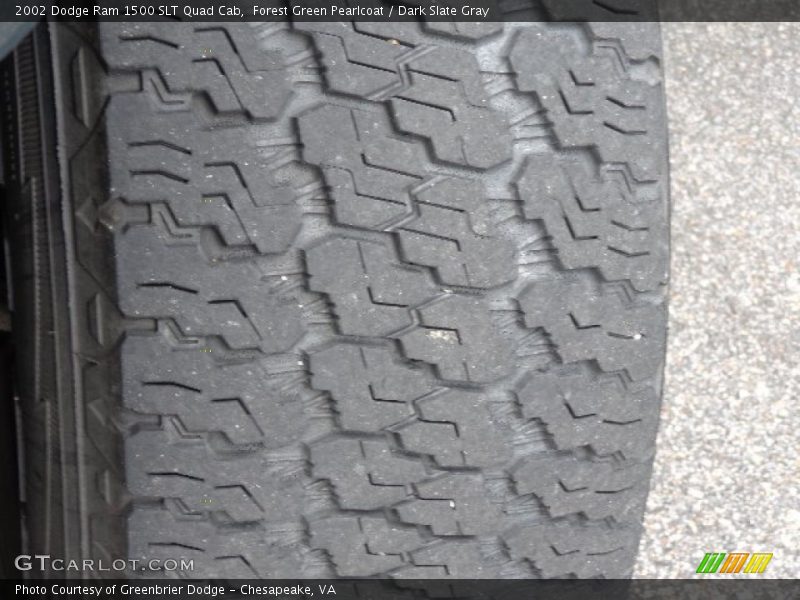 Forest Green Pearlcoat / Dark Slate Gray 2002 Dodge Ram 1500 SLT Quad Cab