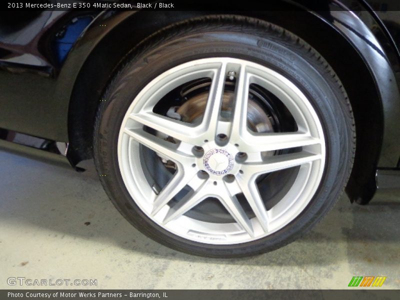 Black / Black 2013 Mercedes-Benz E 350 4Matic Sedan