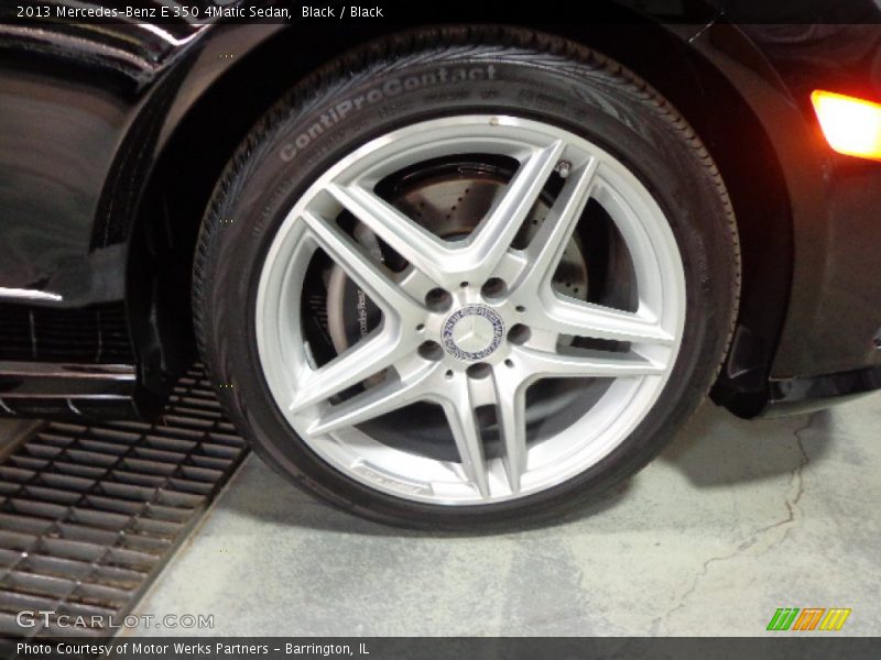 Black / Black 2013 Mercedes-Benz E 350 4Matic Sedan
