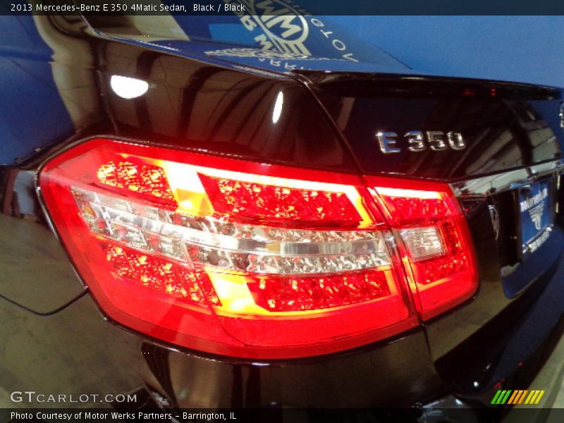 Black / Black 2013 Mercedes-Benz E 350 4Matic Sedan