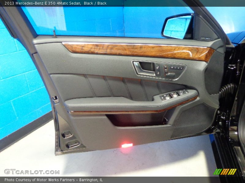 Black / Black 2013 Mercedes-Benz E 350 4Matic Sedan