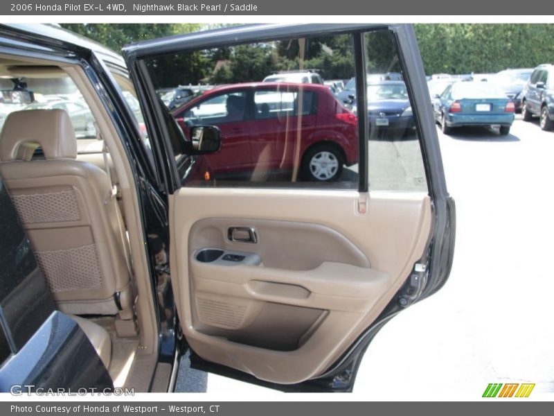 Nighthawk Black Pearl / Saddle 2006 Honda Pilot EX-L 4WD