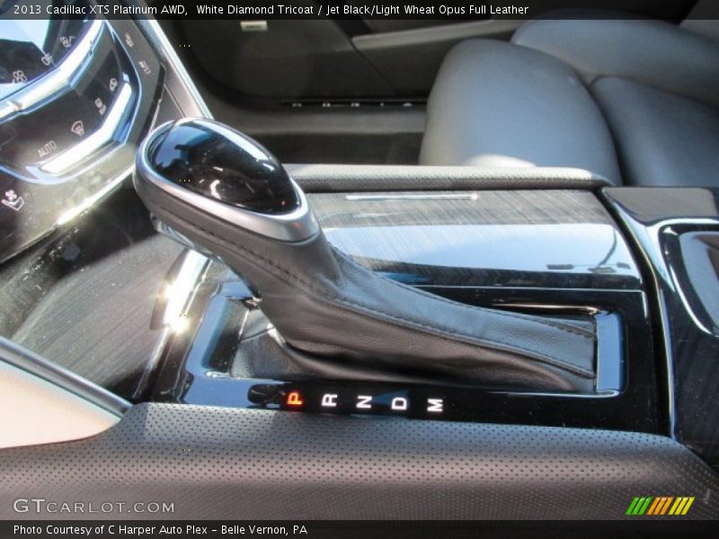 White Diamond Tricoat / Jet Black/Light Wheat Opus Full Leather 2013 Cadillac XTS Platinum AWD