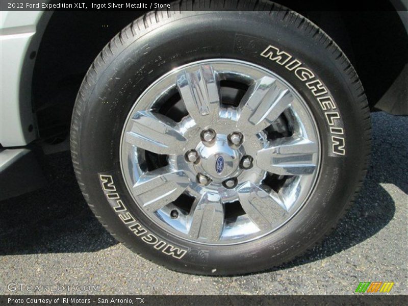 Ingot Silver Metallic / Stone 2012 Ford Expedition XLT