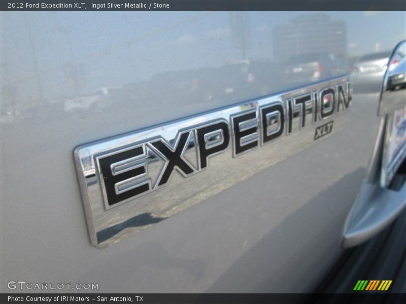 Ingot Silver Metallic / Stone 2012 Ford Expedition XLT