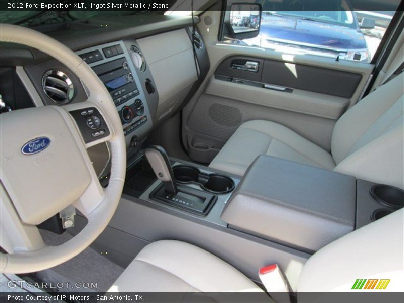 Ingot Silver Metallic / Stone 2012 Ford Expedition XLT