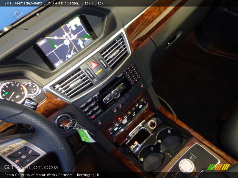 Black / Black 2013 Mercedes-Benz E 350 4Matic Sedan