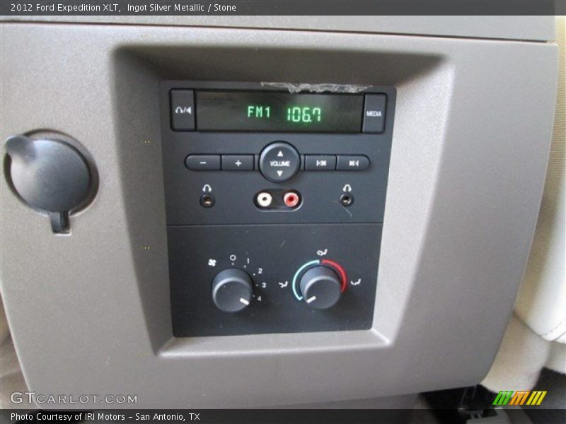 Ingot Silver Metallic / Stone 2012 Ford Expedition XLT