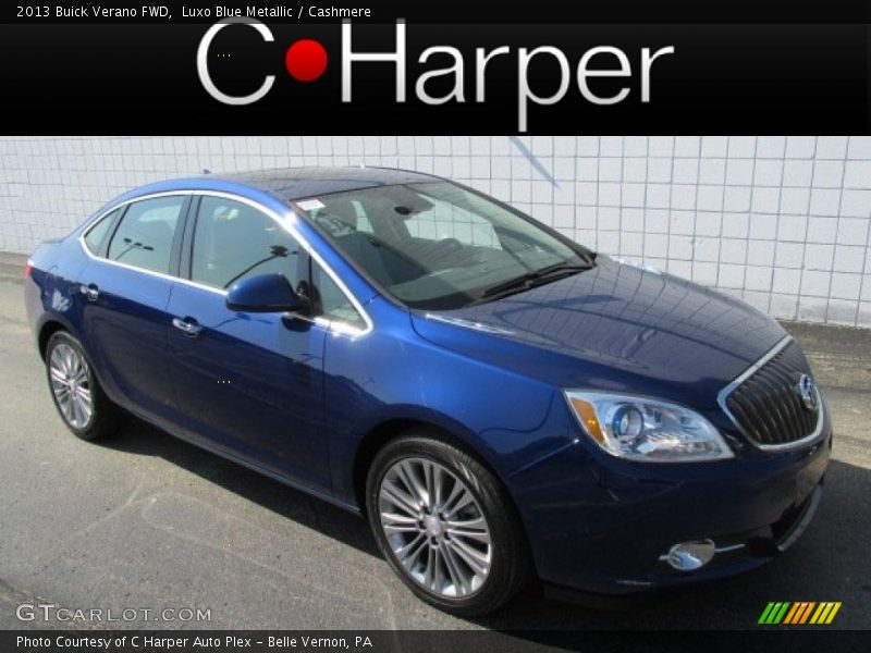 Luxo Blue Metallic / Cashmere 2013 Buick Verano FWD