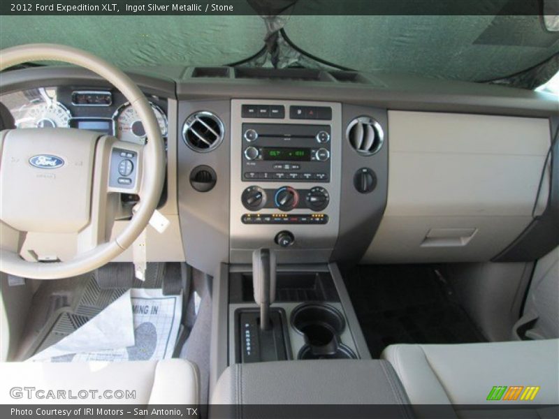 Ingot Silver Metallic / Stone 2012 Ford Expedition XLT