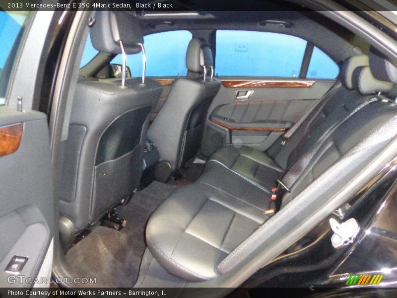 Black / Black 2013 Mercedes-Benz E 350 4Matic Sedan