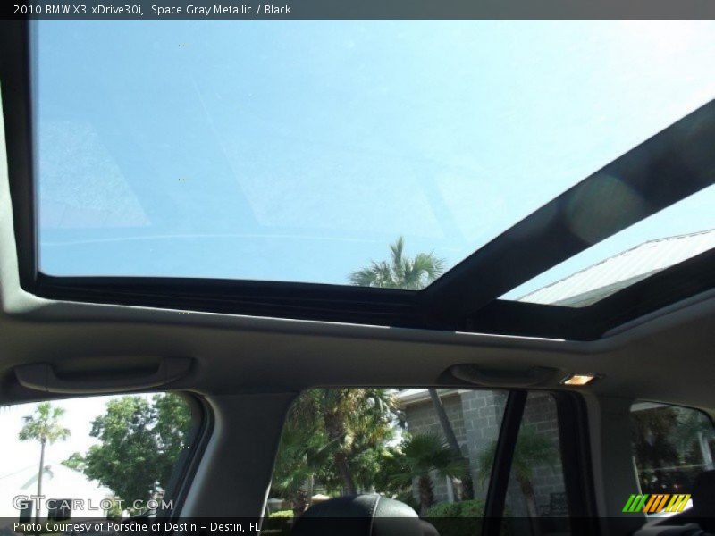 Space Gray Metallic / Black 2010 BMW X3 xDrive30i