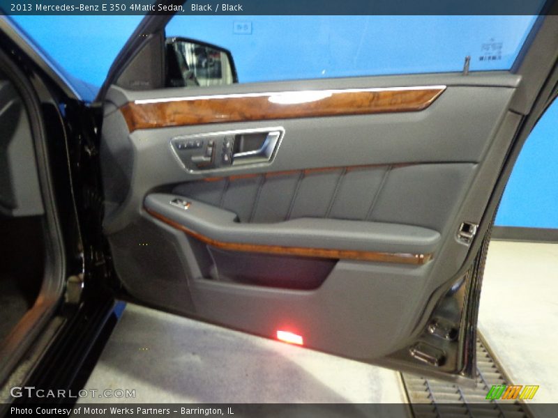 Black / Black 2013 Mercedes-Benz E 350 4Matic Sedan