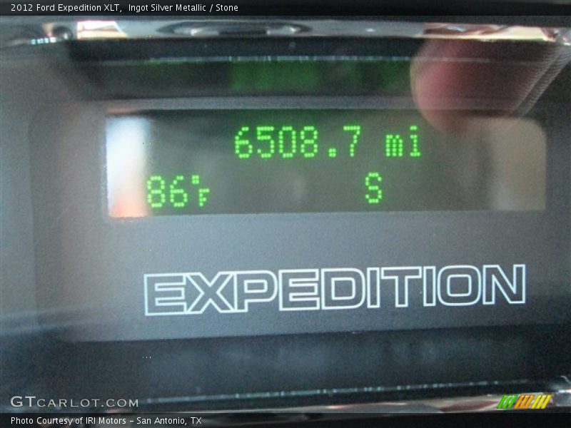 Ingot Silver Metallic / Stone 2012 Ford Expedition XLT
