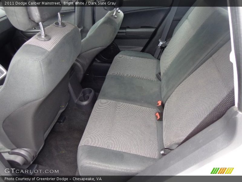 Bright White / Dark Slate Gray 2011 Dodge Caliber Mainstreet
