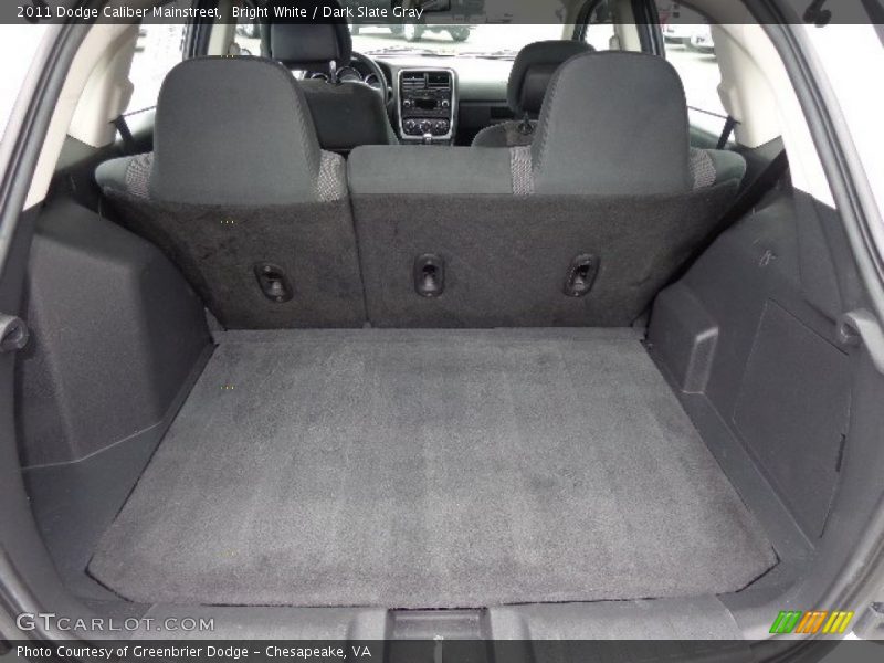 Bright White / Dark Slate Gray 2011 Dodge Caliber Mainstreet