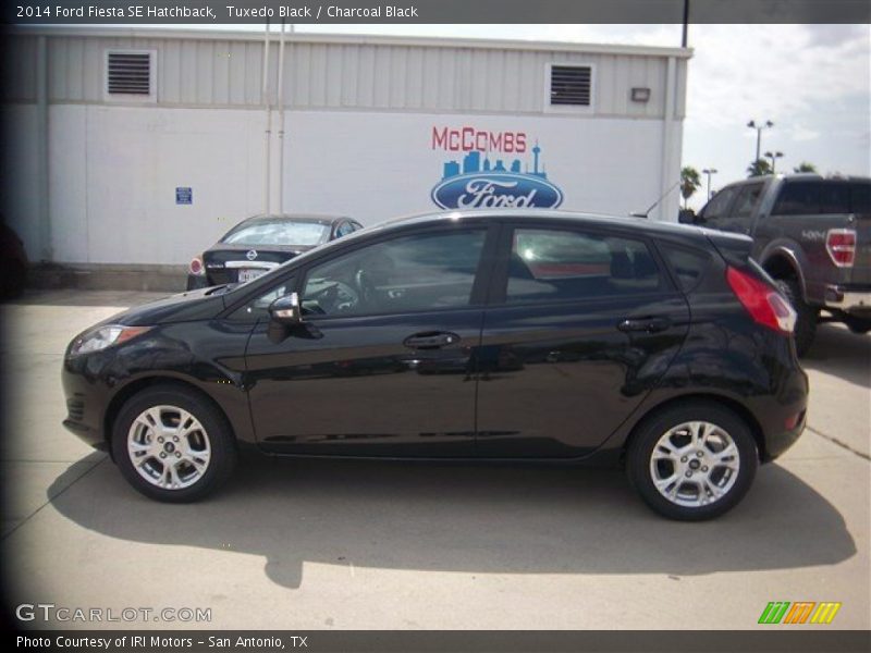 Tuxedo Black / Charcoal Black 2014 Ford Fiesta SE Hatchback