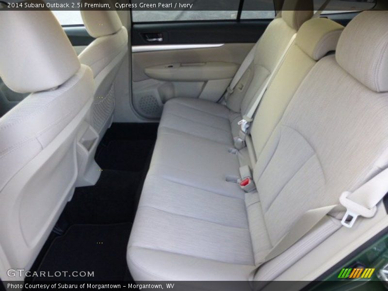 Cypress Green Pearl / Ivory 2014 Subaru Outback 2.5i Premium