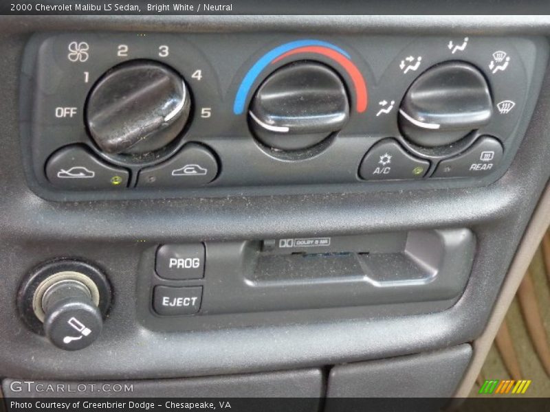 Bright White / Neutral 2000 Chevrolet Malibu LS Sedan