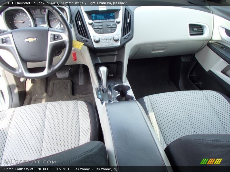 Summit White / Light Titanium/Jet Black 2011 Chevrolet Equinox LS AWD