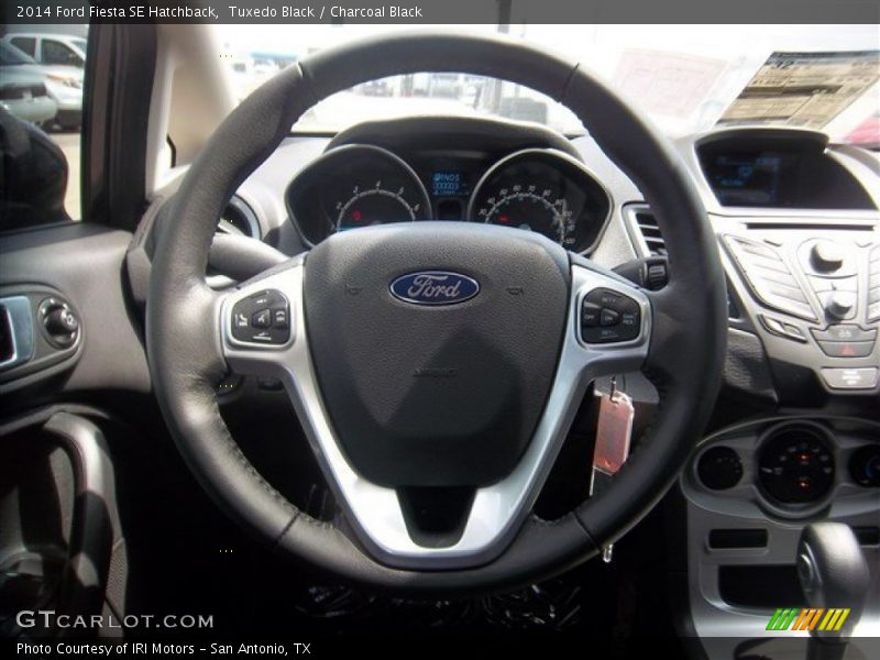 Tuxedo Black / Charcoal Black 2014 Ford Fiesta SE Hatchback