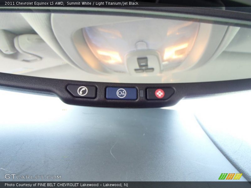 Summit White / Light Titanium/Jet Black 2011 Chevrolet Equinox LS AWD