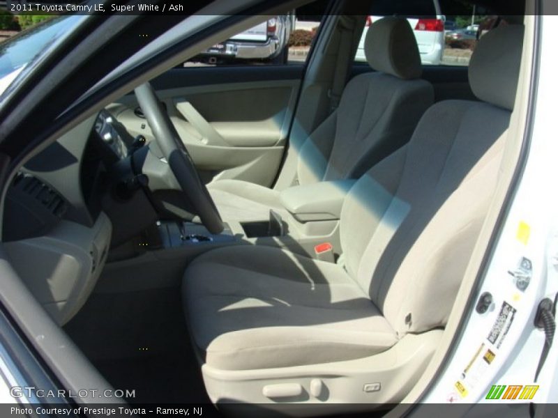 Super White / Ash 2011 Toyota Camry LE