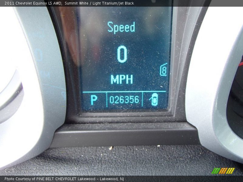 Summit White / Light Titanium/Jet Black 2011 Chevrolet Equinox LS AWD