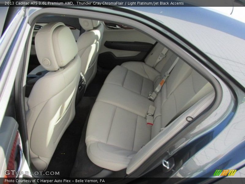 Rear Seat of 2013 ATS 3.6L Premium AWD