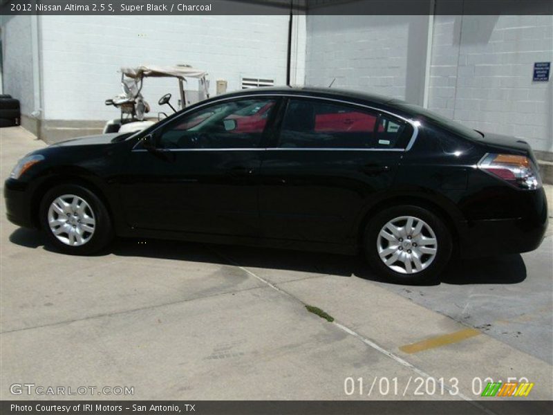 Super Black / Charcoal 2012 Nissan Altima 2.5 S