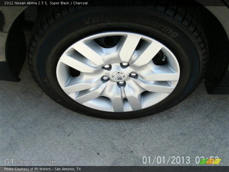 Super Black / Charcoal 2012 Nissan Altima 2.5 S