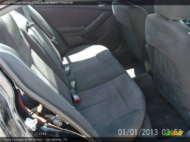 Super Black / Charcoal 2012 Nissan Altima 2.5 S
