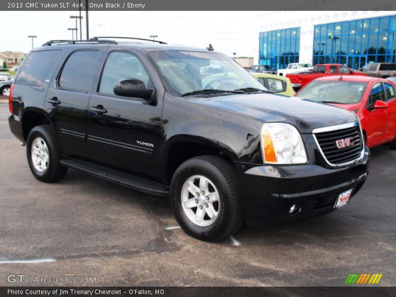 Onyx Black / Ebony 2013 GMC Yukon SLT 4x4