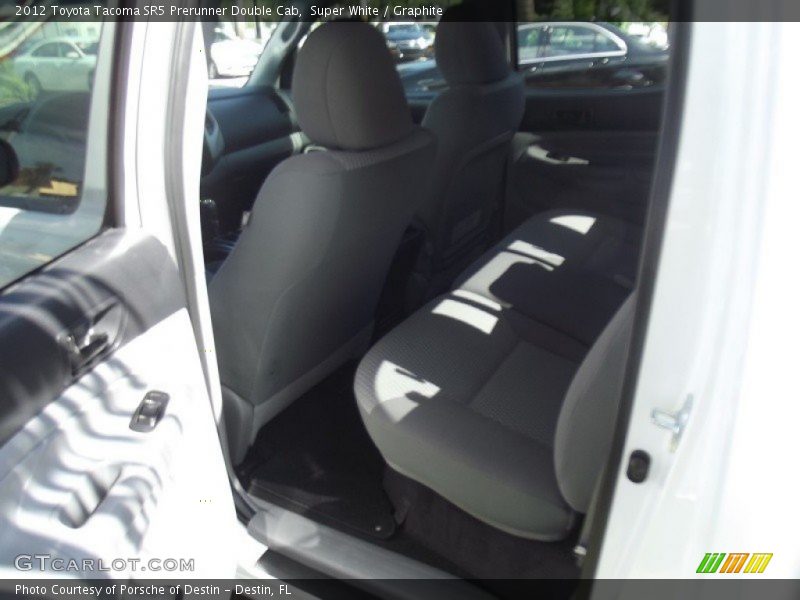Super White / Graphite 2012 Toyota Tacoma SR5 Prerunner Double Cab