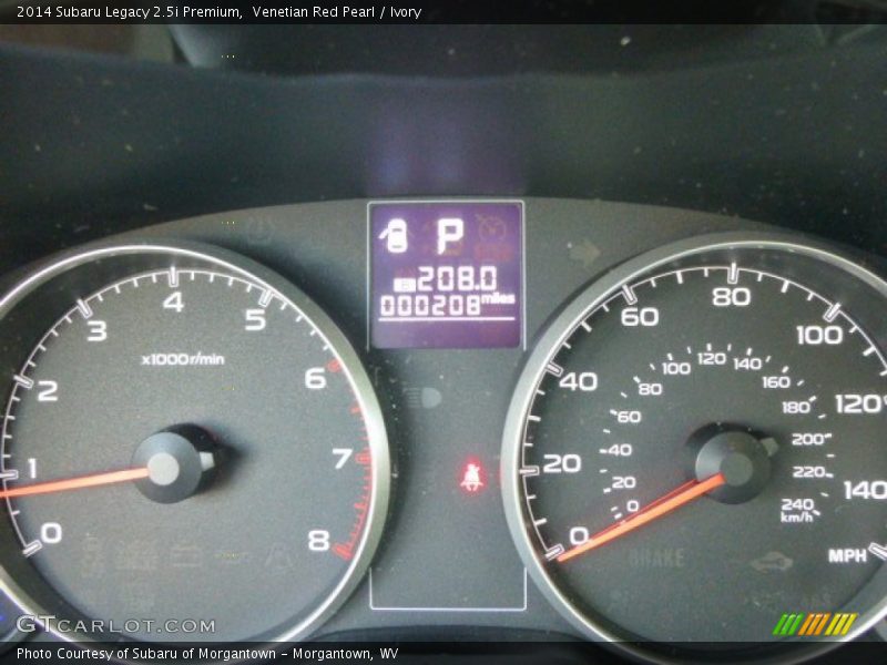 Venetian Red Pearl / Ivory 2014 Subaru Legacy 2.5i Premium