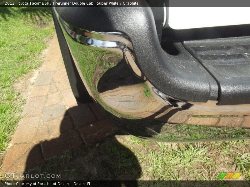 Super White / Graphite 2012 Toyota Tacoma SR5 Prerunner Double Cab
