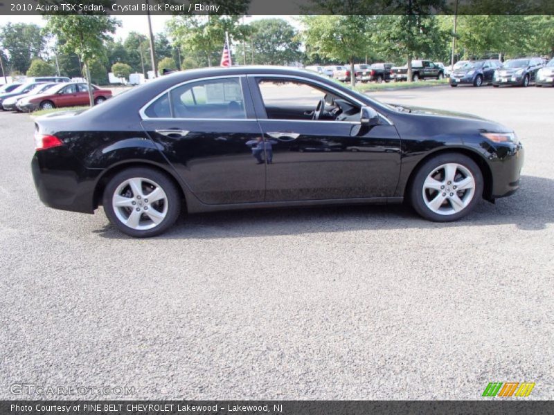 Crystal Black Pearl / Ebony 2010 Acura TSX Sedan