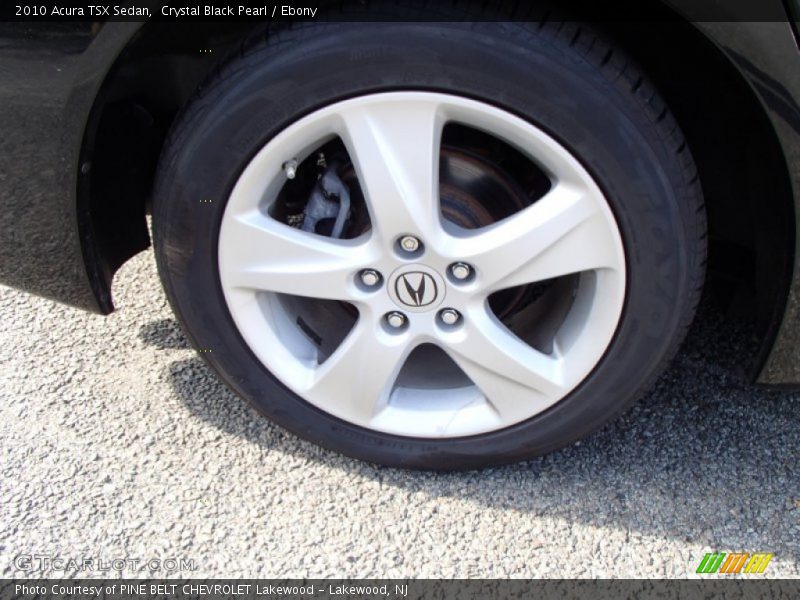 Crystal Black Pearl / Ebony 2010 Acura TSX Sedan