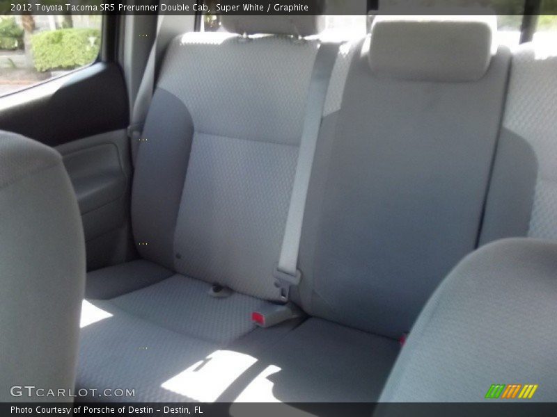 Super White / Graphite 2012 Toyota Tacoma SR5 Prerunner Double Cab