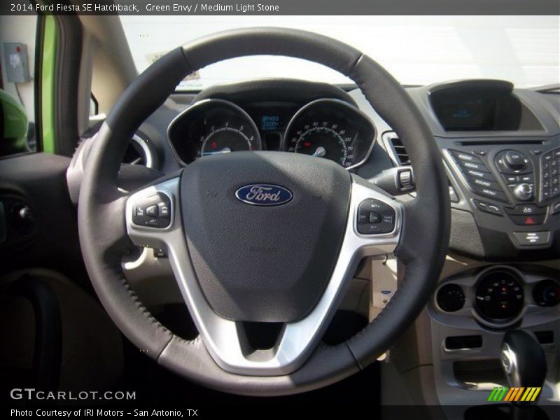 2014 Fiesta SE Hatchback Steering Wheel