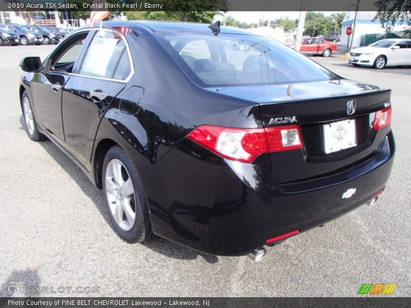 Crystal Black Pearl / Ebony 2010 Acura TSX Sedan