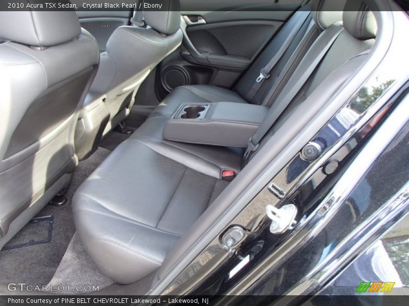 Crystal Black Pearl / Ebony 2010 Acura TSX Sedan