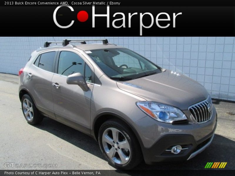 Cocoa Silver Metallic / Ebony 2013 Buick Encore Convenience AWD