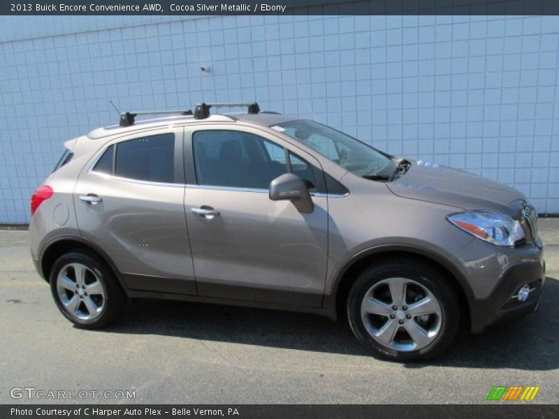 Cocoa Silver Metallic / Ebony 2013 Buick Encore Convenience AWD