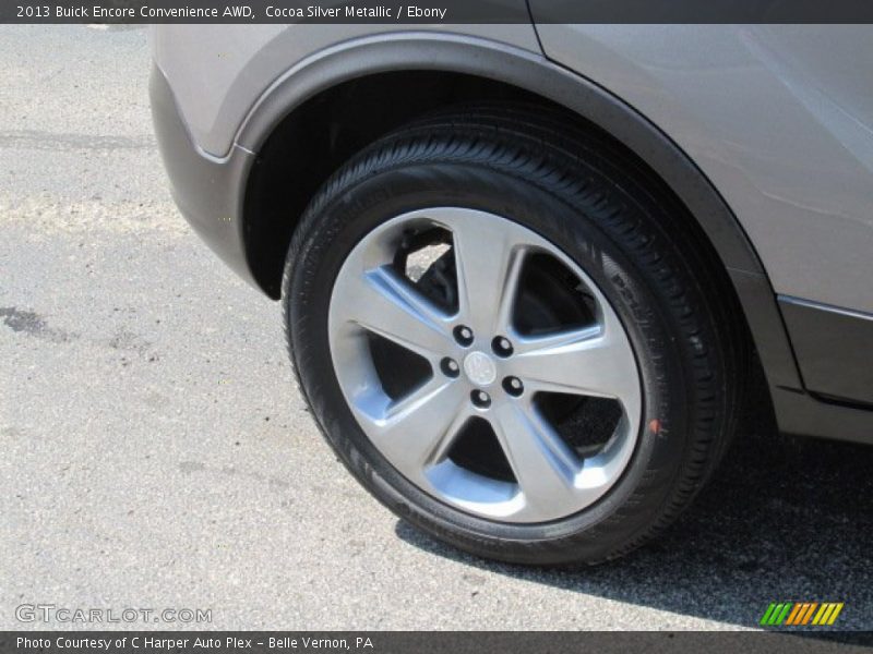 Cocoa Silver Metallic / Ebony 2013 Buick Encore Convenience AWD