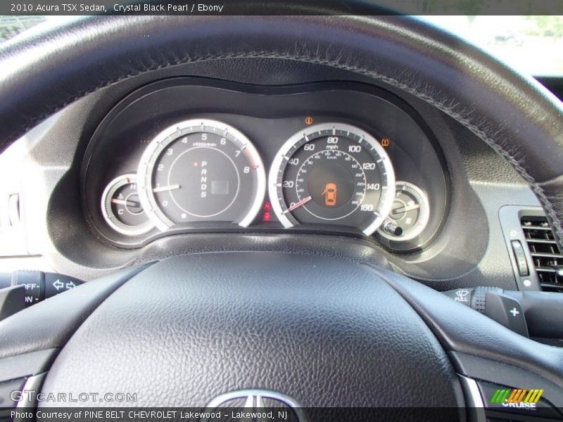 Crystal Black Pearl / Ebony 2010 Acura TSX Sedan