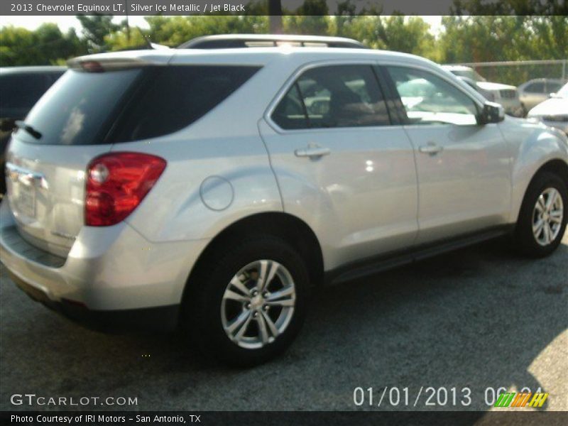 Silver Ice Metallic / Jet Black 2013 Chevrolet Equinox LT