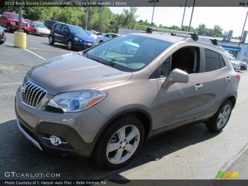 Cocoa Silver Metallic / Ebony 2013 Buick Encore Convenience AWD